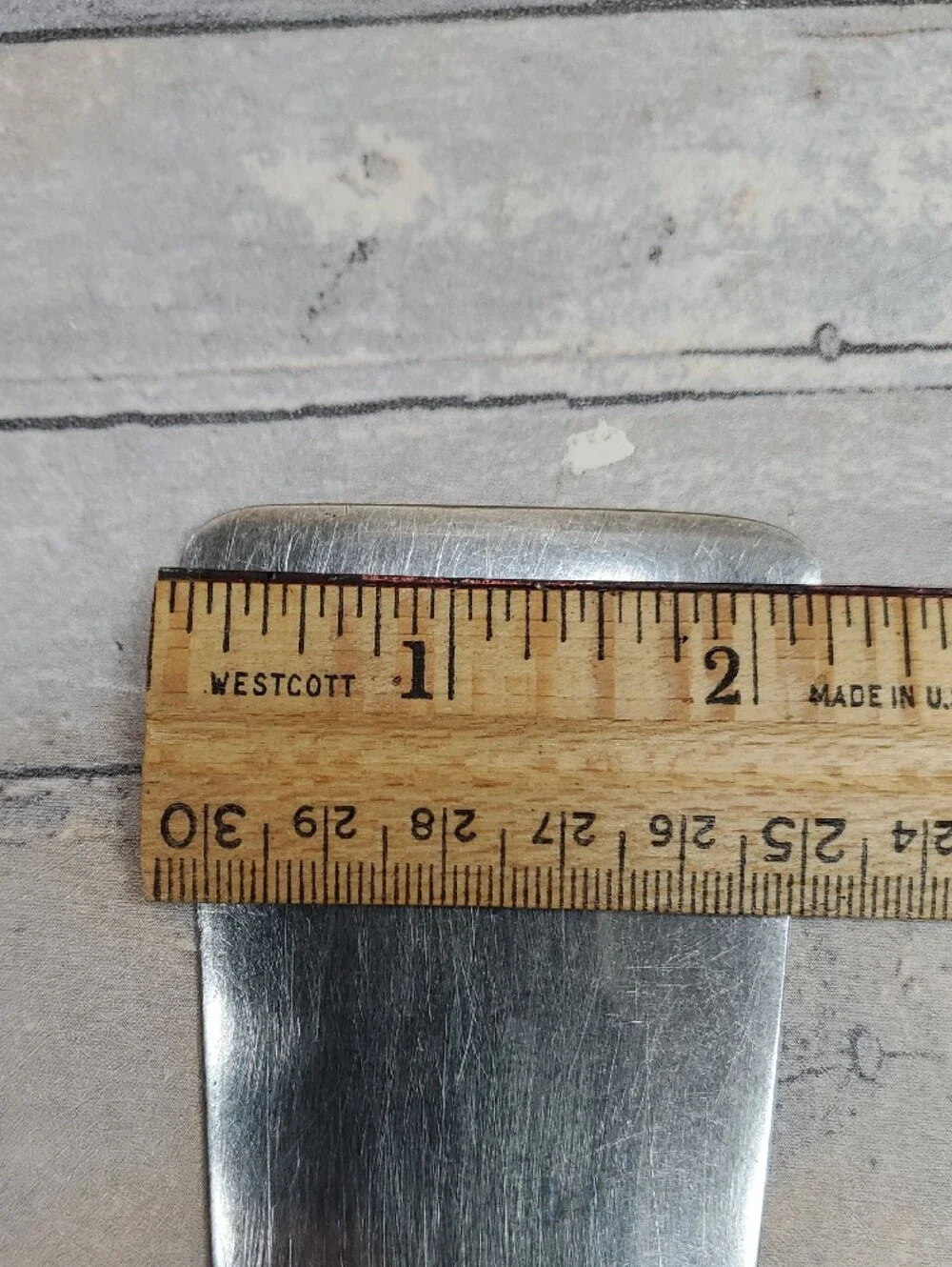 Wood Handle Metal Spatula